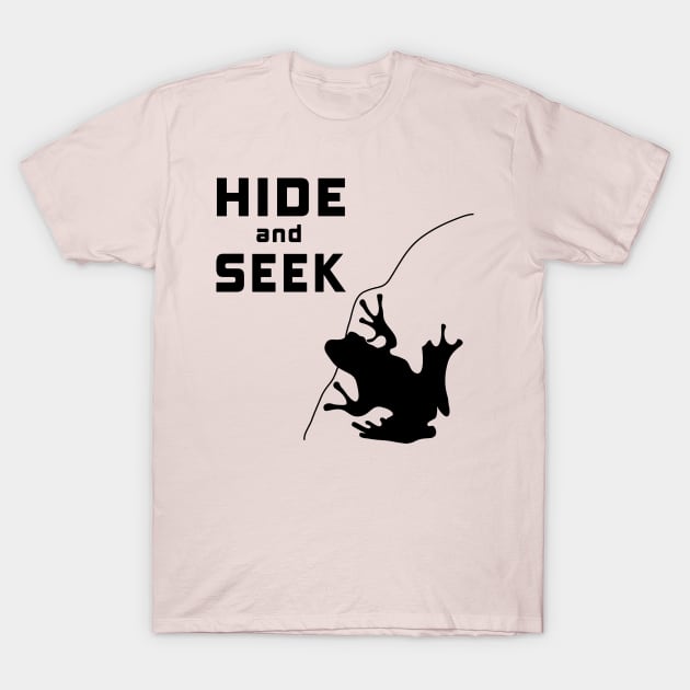 Hide and seek T-Shirt by swallo wanvil